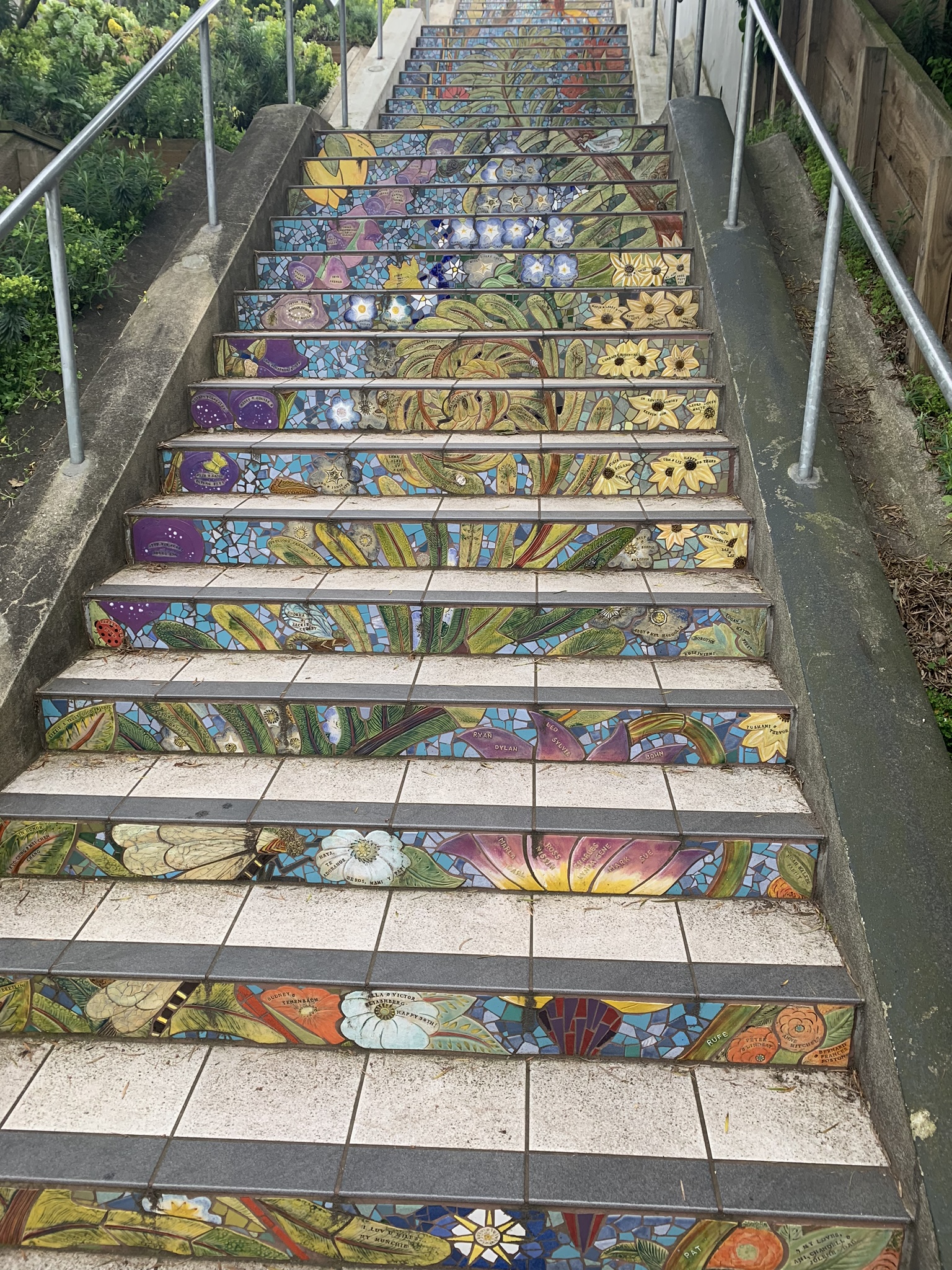 Hidden Garden Steps San Francisco California 7 